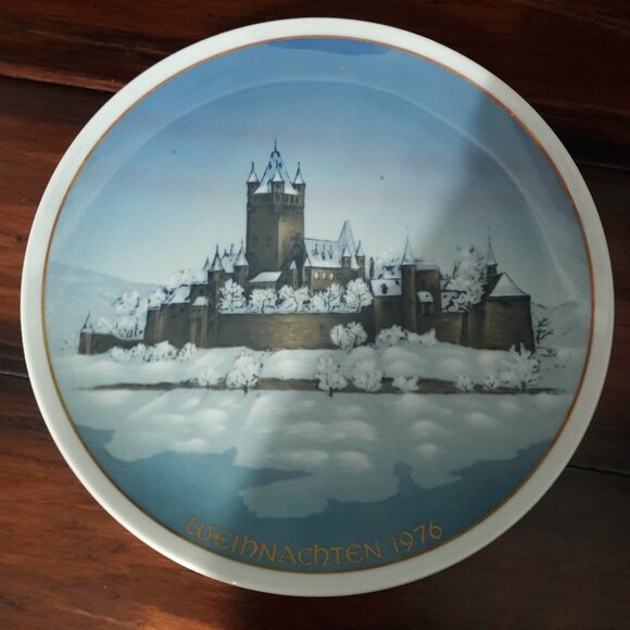Vintage Weihnachten 1976 ''Burg Cochem